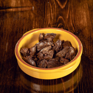 Ficatei de pui la tigaie