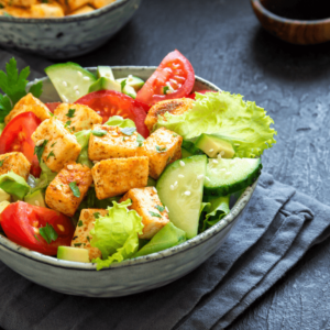 Salata cobb cu branza tofu de Post